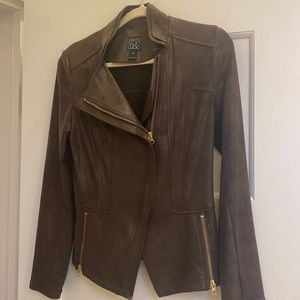 Clara Sun Woo liquid leather jacket